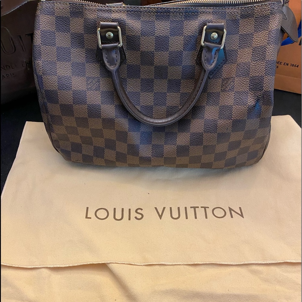 Authentic Louis Vuitton Speedy 30 Damier
